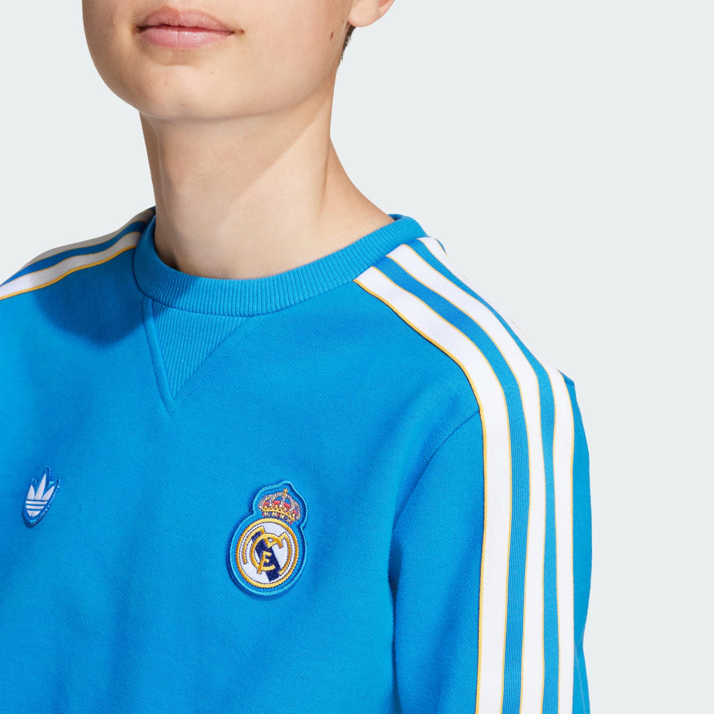 Adidas Real Madrid Icon Sweat Top Kids – Retro Voetbalshirt | Kickoff Antwerpen