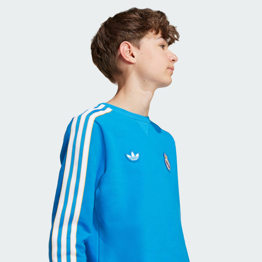 Adidas Real Madrid Icon Sweat Top Kids – Retro Voetbalshirt | Kickoff Antwerpen