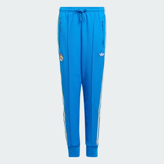 Real Madrid Terrace Icons Trainingsbroek Kids – full-length profiel in blauw