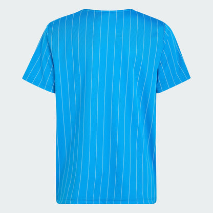 Adidas Real Madrid Icon Jersey Kids – retro blauw voetbalshirt voor kinderen