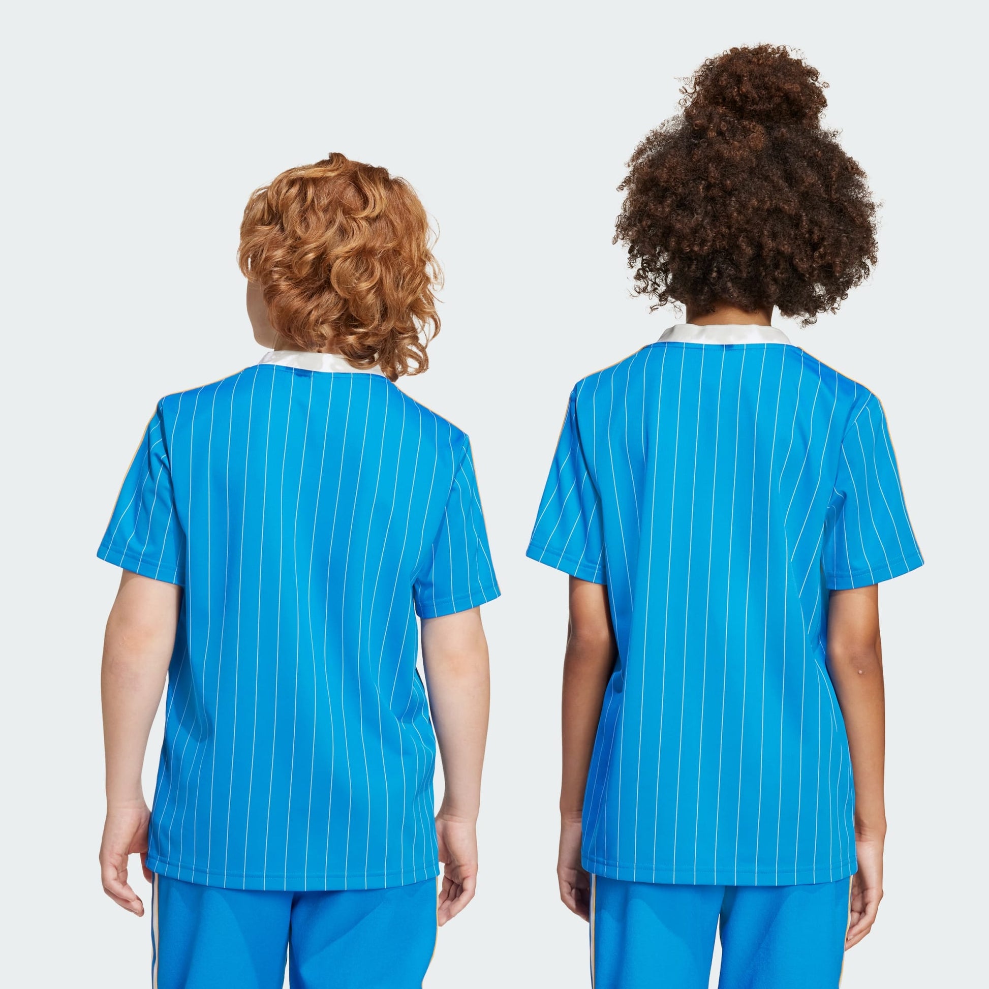 Adidas Real Madrid Icon Jersey Kids – retro blauw voetbalshirt voor kinderen