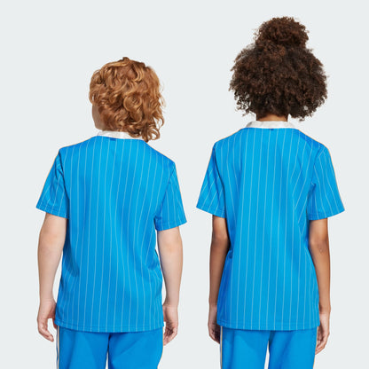 Adidas Real Madrid Icon Jersey Kids – retro blauw voetbalshirt voor kinderen