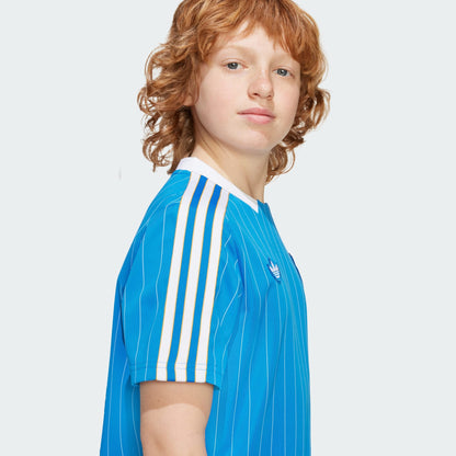 Adidas Real Madrid Icon Jersey Kids – retro blauw voetbalshirt voor kinderen