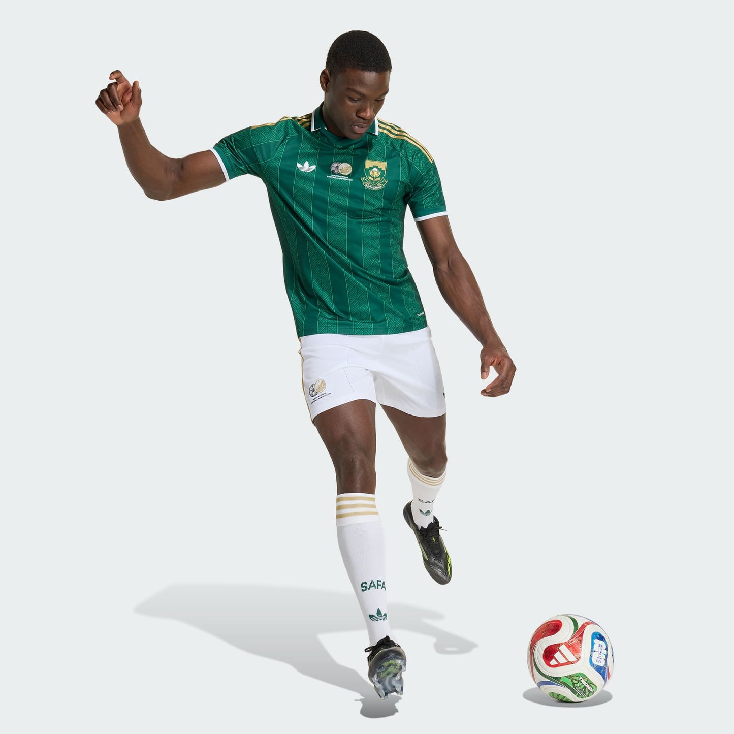 Adidas Originals SAFA South Africa Away Jersey 2026-2027 officieel Zuid-Afrika uitshirt heren Kickoff Antwerpen de voetbalshop van Antwerpen