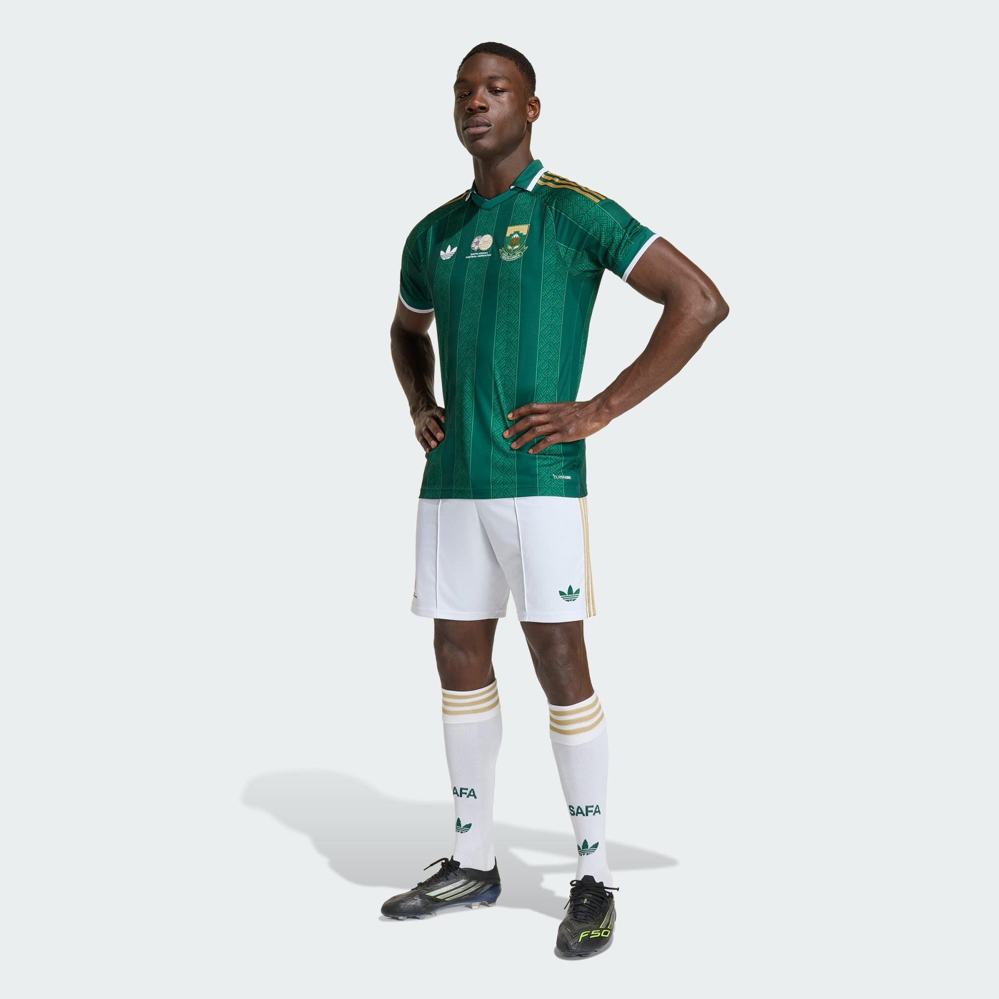 Adidas Originals SAFA South Africa Away Jersey 2026-2027 officieel Zuid-Afrika uitshirt heren Kickoff Antwerpen de voetbalshop van Antwerpen