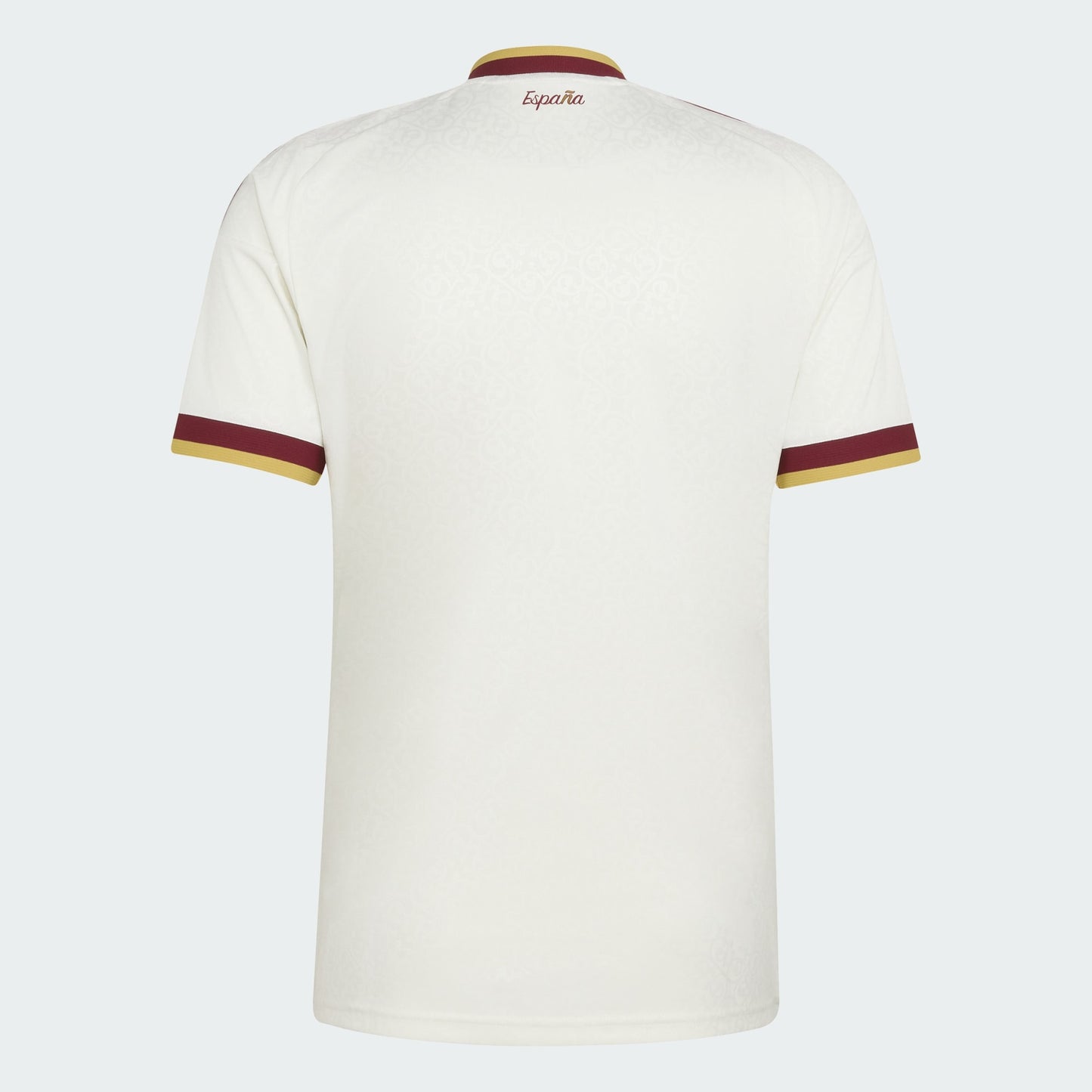 Adidas Originals RFEF Spanje Away Jersey 2026-2028 met Trefoil-logo en Spaanse bondbadge, verkrijgbaar bij voetbalshop Kickoff Antwerpen.