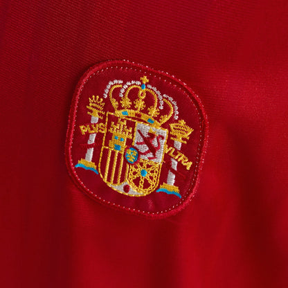 Adidas FEF Spanje Home 1994 Retro Football Shirt Jersey rood officieel retro voetbalshirt heren Kickoff Antwerpen de voetbalshop van Antwerpen