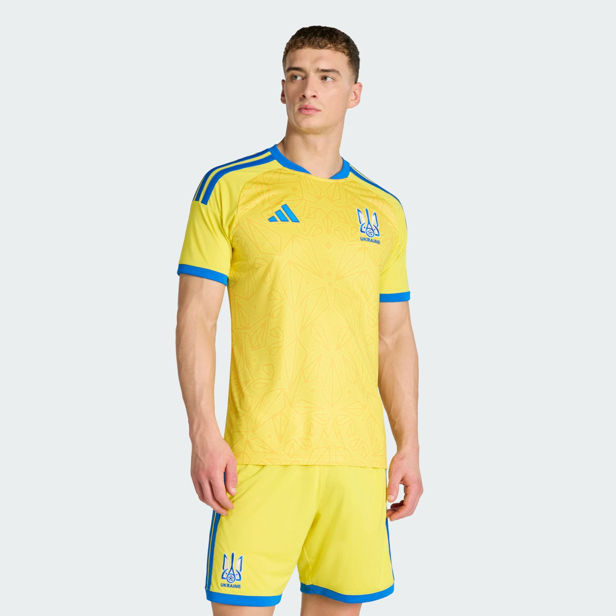 ADIDAS UAF UKRAINE HOME FOOTBALL SHIRT JERSEY - XS | ShopKickoff