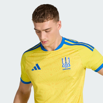 ADIDAS UAF UKRAINE HOME FOOTBALL SHIRT JERSEY