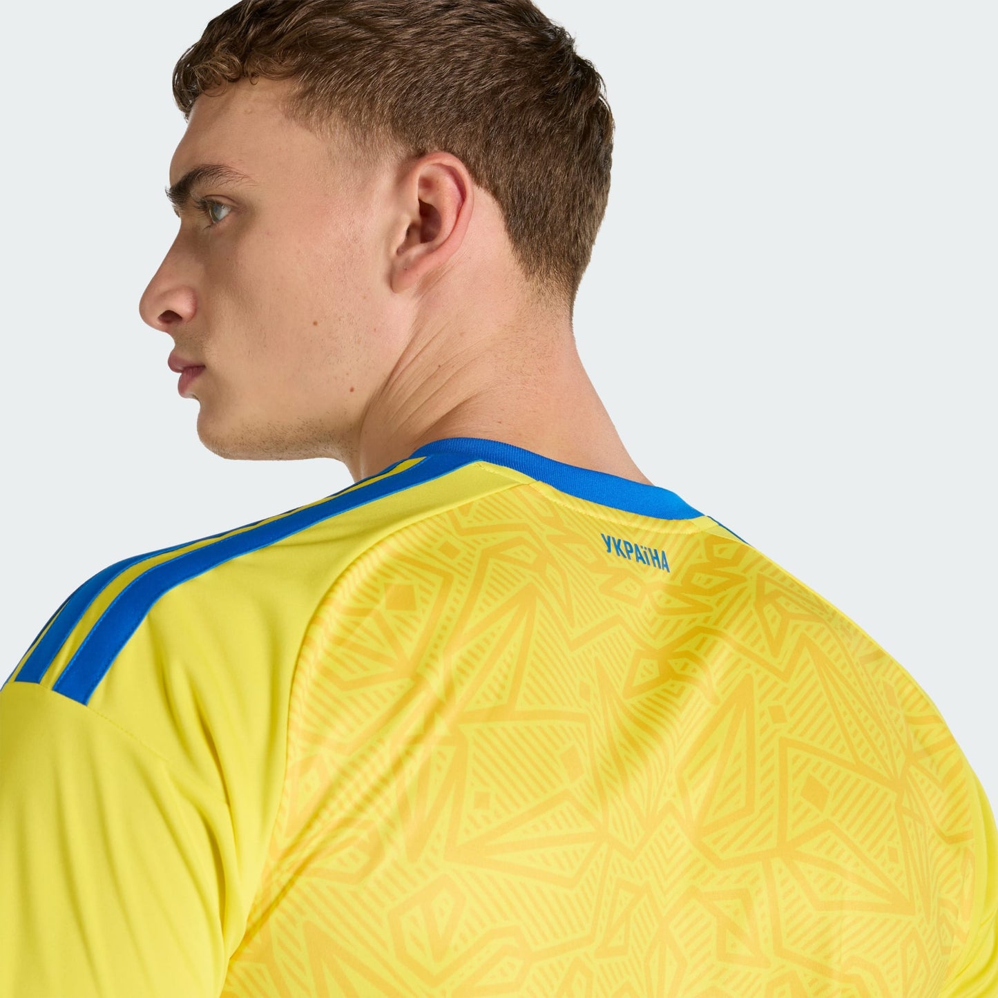 ADIDAS UAF UKRAINE HOME FOOTBALL SHIRT JERSEY