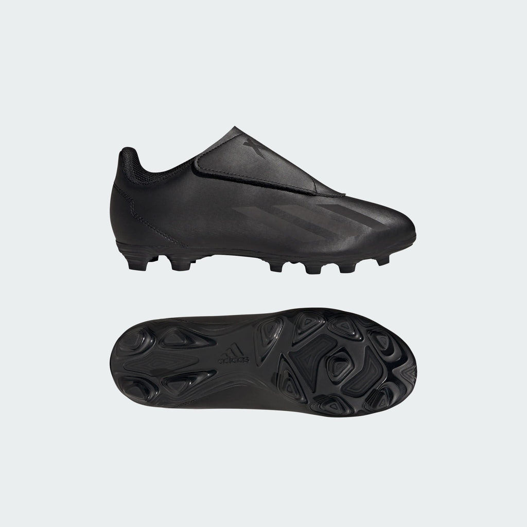 adidas X Crazyfast.4 VEL FxG Junior Voetbalschoen - Zijaanzicht