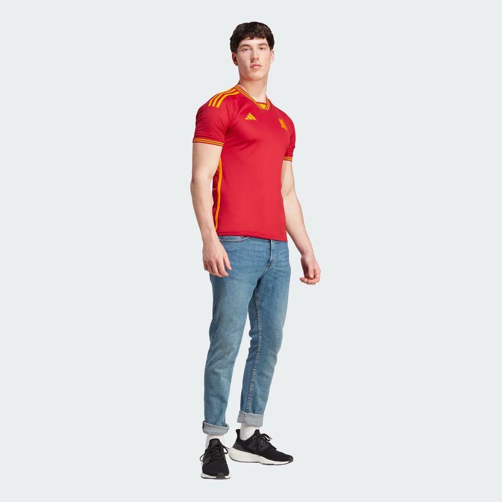 ADIDAS AS ROMA HOME SHIRT JERSEY 2023-2024