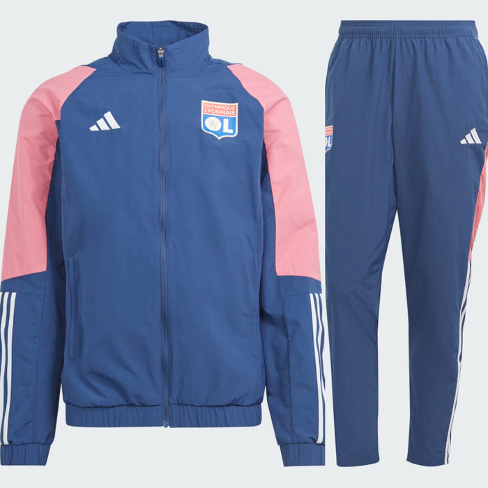 ADIDAS OLYMPIQUE LYONNAIS  PRESENTATION SUIT 2023-2024