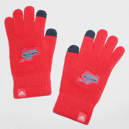 Adidas AFC Arsenal handschoenen rood wit fanaccessoire winter sport kleding Voetbalshop Kickoff Antwerpen