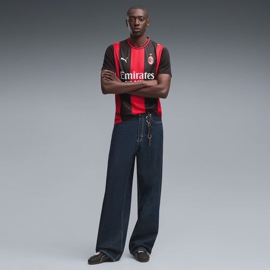 Puma AC Milan Home Jersey 2026-2027 officieel thuisshirt rood zwart heren Kickoff Antwerpen de voetbalshop van Antwerpen