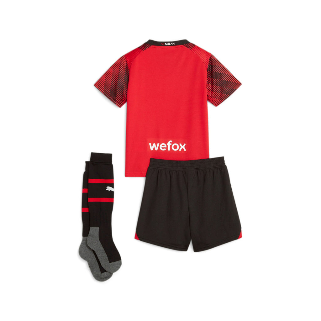 PUMA AC MILAN HOME MINI KIT KIDS 2023 2024