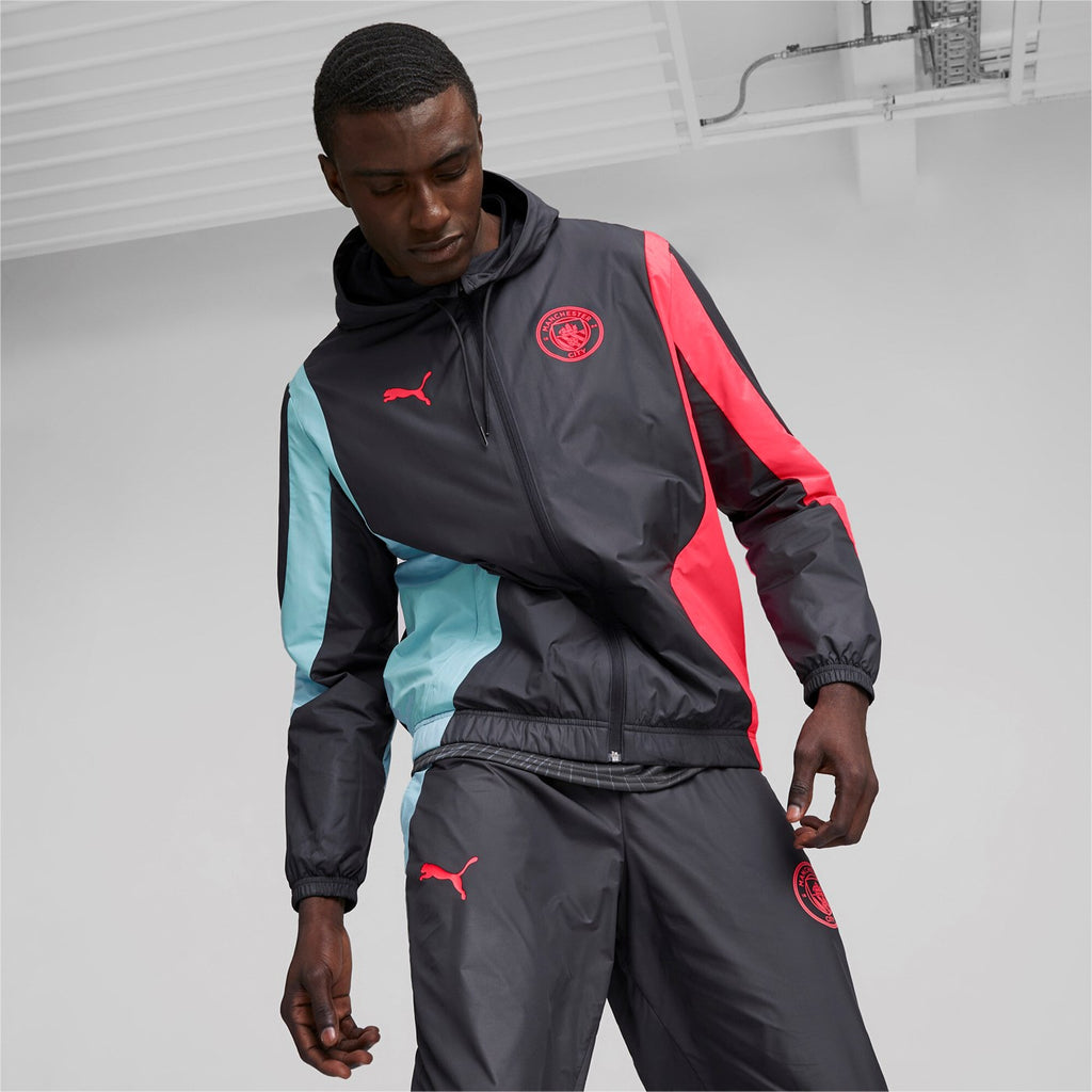 PUMA MANCHESTER CITY WOVEN ANTHEM JACKET 2023 2024