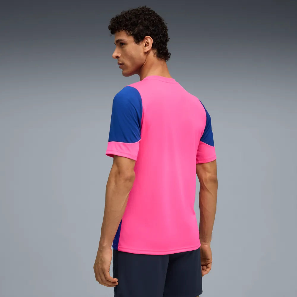 PUMA Manchester City Training Jersey 2025 2026 Fluro Pink Pes - Vivid Blue Kickoff Antwerpen  voetbalshop voetbalshirt