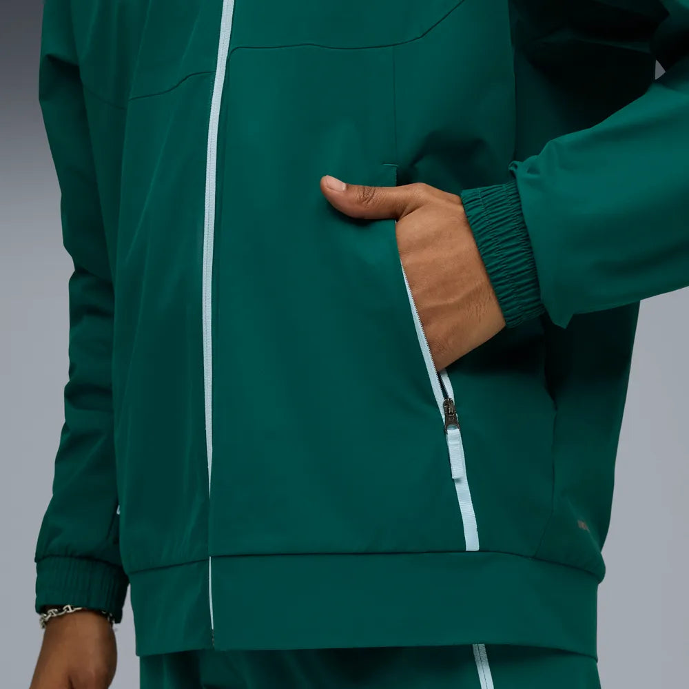 PUMA Manchester City PUMATECH Woven Jacket 2025 2026 GROEN heren officiële merchandise Kickoff Antwerpen