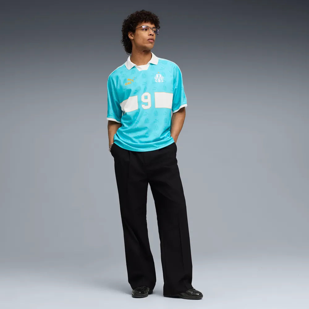 PUMA King Olympique de Marseille Retro Jersey - Kickoff Antwerpen Voetbalshop