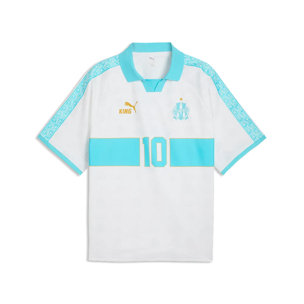 PUMA King Olympique de Marseille Retro Jersey - Kickoff Antwerpen Voetbalshop