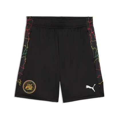 Puma Olympique Marseille Africa special edition voetbalshort 2026 2027 heren met clubdetails op model Kickoff Antwerpen