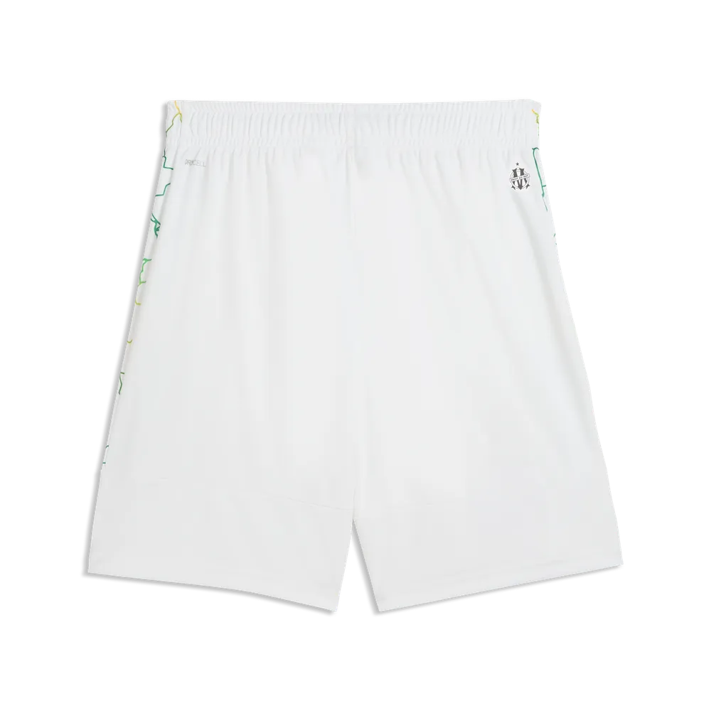Puma Olympique Marseille Africa special edition voetbalshort 2026 2027 heren met clubdetails op model Kickoff Antwerpen