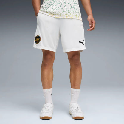 Puma Olympique Marseille Africa special edition voetbalshort 2026 2027 heren met clubdetails op model Kickoff Antwerpen