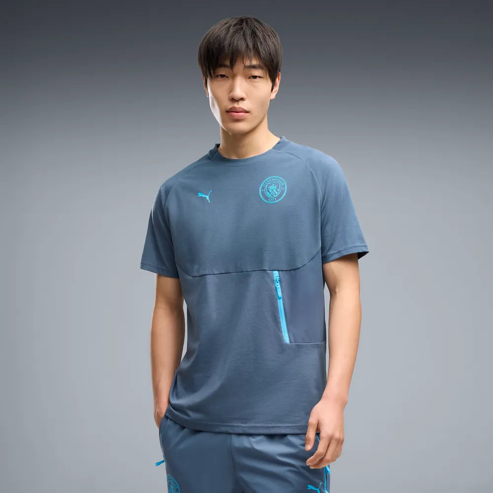 PUMA Manchester City PUMATECH Pocket Tee Men 786263-26 - modelbeeld 3