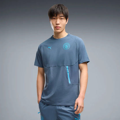 PUMA Manchester City PUMATECH Pocket Tee Men 786263-26 - modelbeeld 3