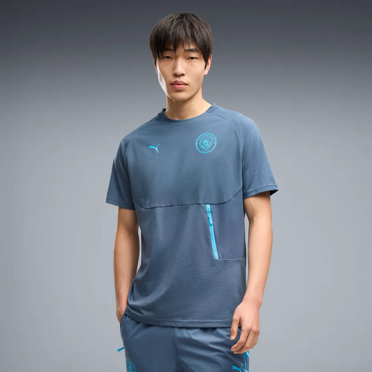 PUMA Manchester City PUMATECH Pocket Tee Men 786263-26 - modelbeeld 3