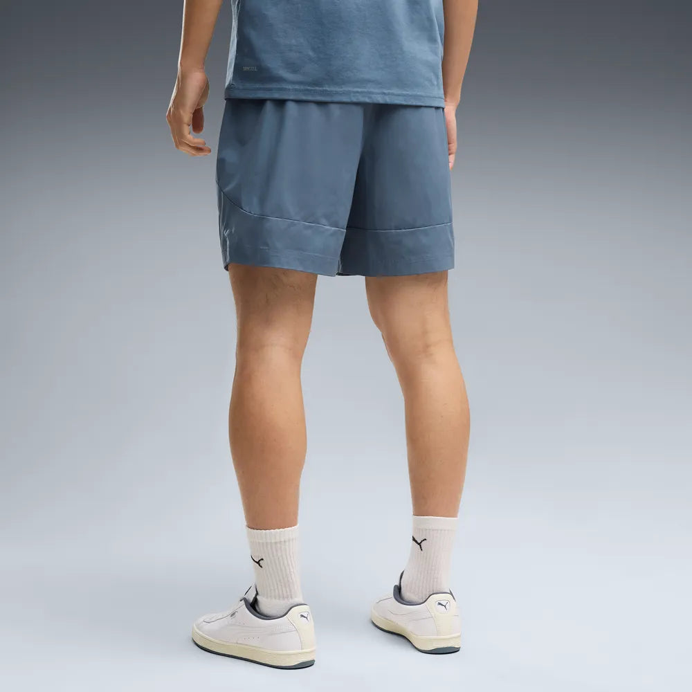 PUMA MCFC PUMATECH Relaxed Woven Shorts 786266-26 - modelbeeld 4