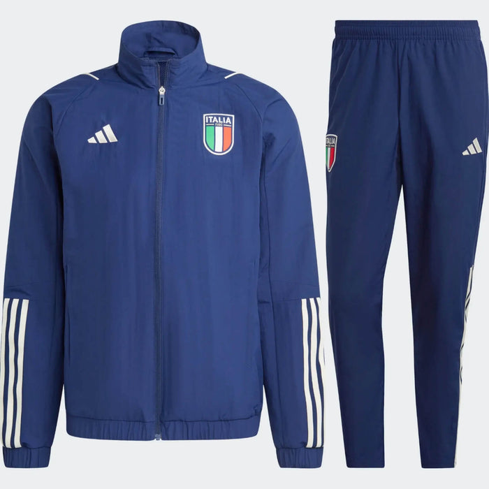Adidas Presentatie voetbal trainingspak Italië